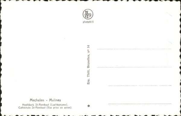 Mechelen Malines Malines Fliegeraufnahme – Bild 2