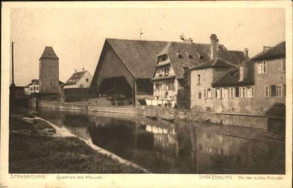 Strasbourg Alsace alten Mühlen