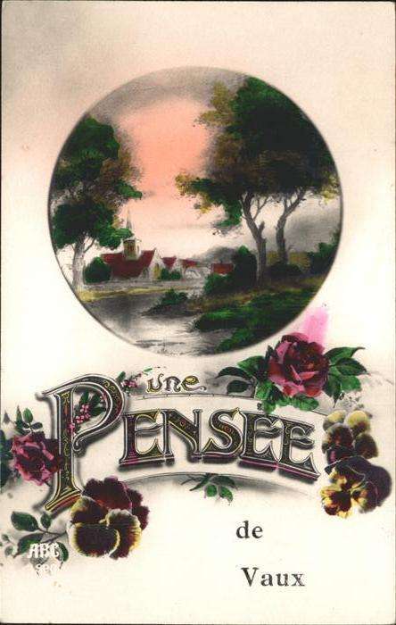 Glueckwunsch Pensee de Vaux