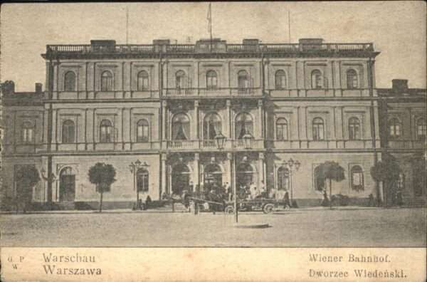 Warschau Masowien Wiener Bahnhof Kutsche