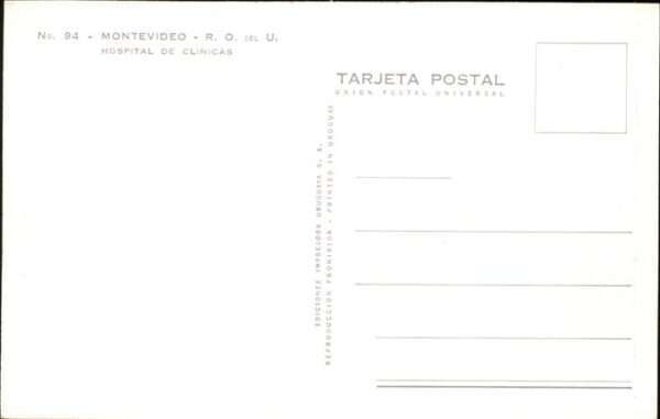 Montevideo Uruguay Hospital Clinicas – Bild 2