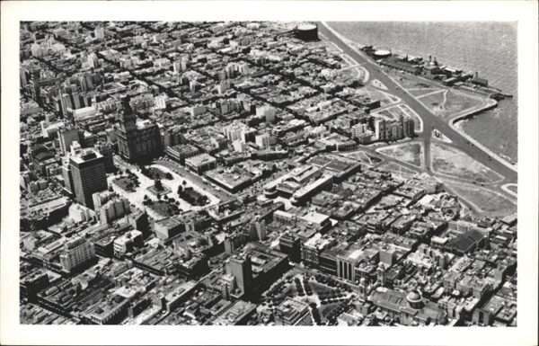 Montevideo Uruguay Fliegeraufnahme