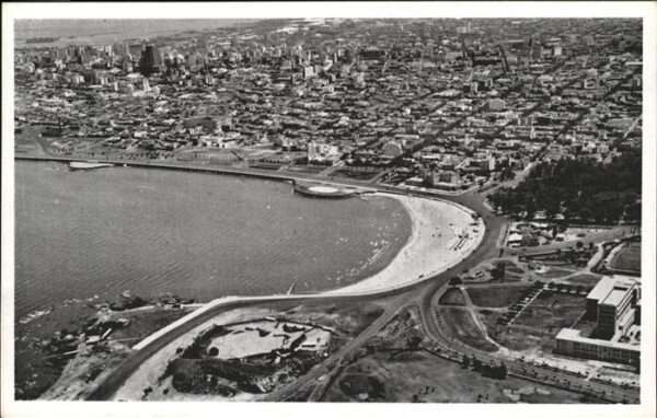 Montevideo Uruguay Fliegeraufnahme
