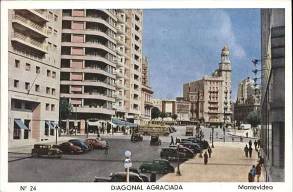 Montevideo Uruguay Diagonal Agraciada