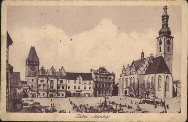 Tabor Czechia Brunnen Kirche