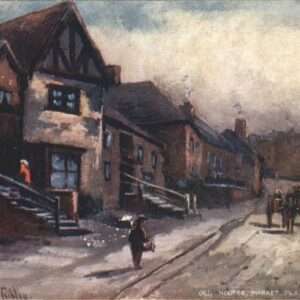 Ashbourne Derbyshire Dales Kutsche Hund