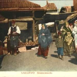 Sarajevo Strassenszene