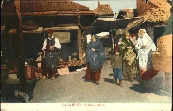 Sarajevo Strassenszene