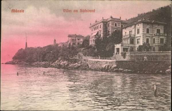 Opatija Abbazia Vilen am Südstrand