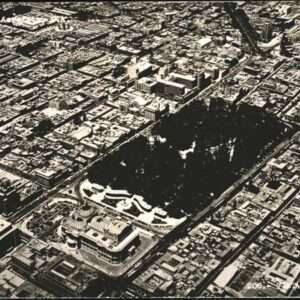 Mexico City Fliegeraufnahme