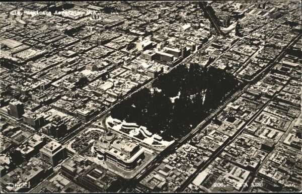 Mexico City Fliegeraufnahme