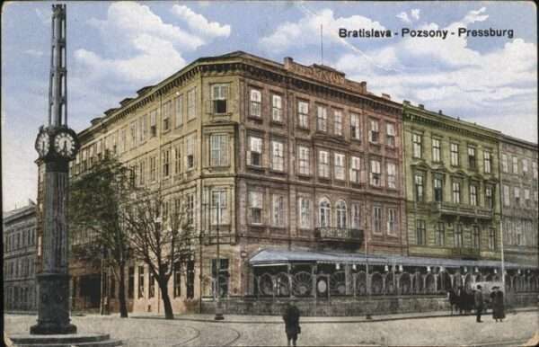 Bratislava Pressburg Pozsony Hotel Savoy Carlton