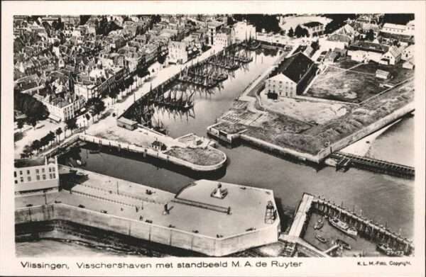 Vlissingen Fliegeraufnahme Visschershaven