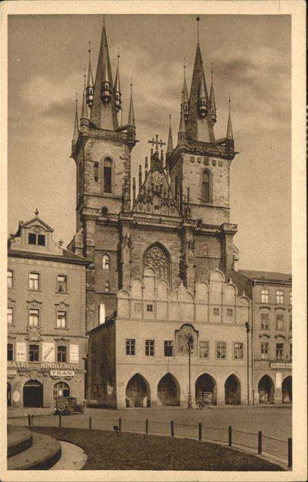 Prag Prahy Prague Theinkirche