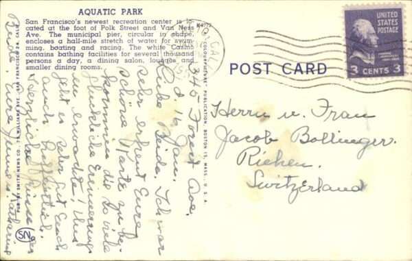 San Francisco California Aquatic Park – Bild 2