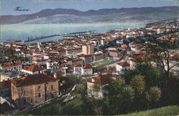 Fiume Rijeka Panorama