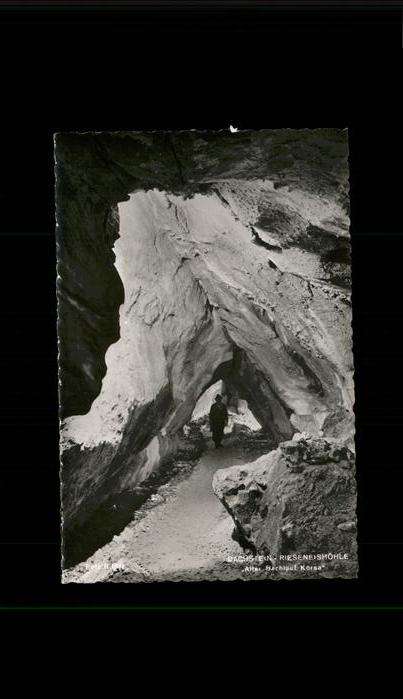 Dachstein Gebirge Dachstein Rieseneishöhle