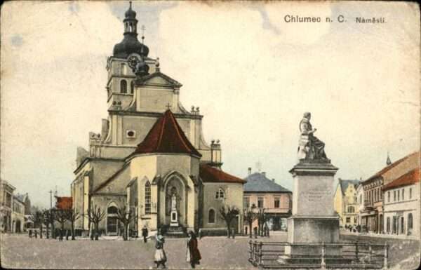 Chlumec Cidlinou Chlumetz Zidlina Denkmal