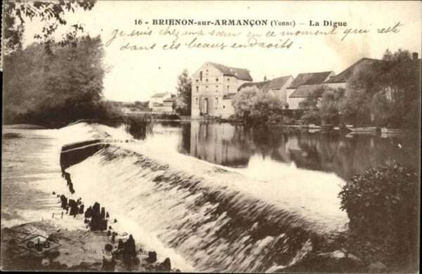 Brienon-sur-Armancon Bourgogne La Digue