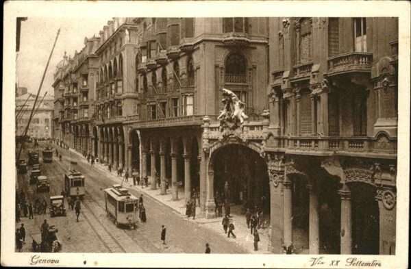 Genova Genua Liguria Teilansicht