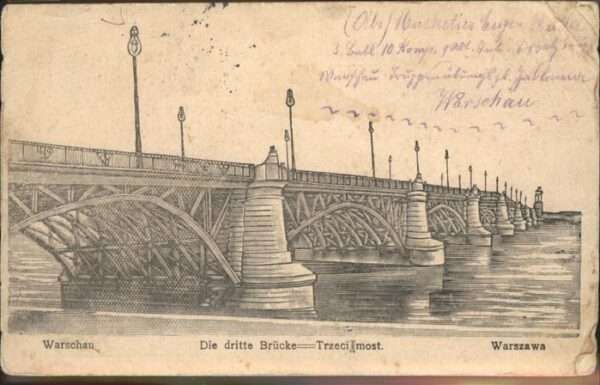 Warschau Masowien die dritte Brücke