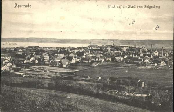 Apenrade Aabenraa Galgenberg
Blick auf die Stadt