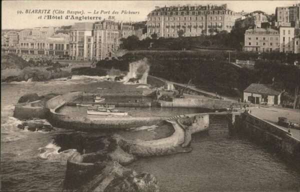Biarritz Pyrenees Atlantiques Port Hotel d Angleterre