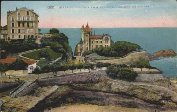 Biarritz Pyrenees Atlantiques Villa Belza Hotel Chateau des Palaises