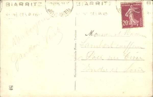 Biarritz Pyrenees Atlantiques Villa Belza Hotel Chateau des Palaises – Bild 2