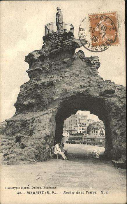 Biarritz Pyrenees Atlantiques Rocher de la Vierge