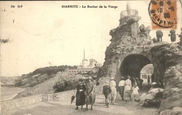 Biarritz Pyrenees Atlantiques Le Rocher de la Vierge