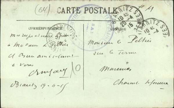 Biarritz Pyrenees Atlantiques Cote des Basques – Bild 2