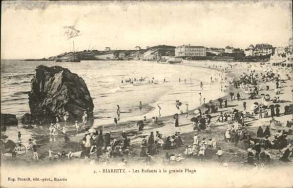 Biarritz Pyrenees Atlantiques grande Plage