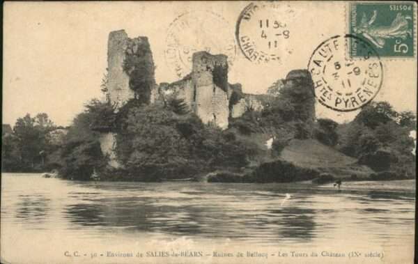 Salies-de-Bearn Ruines de Bellocq