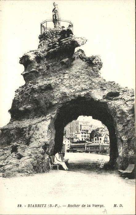 Biarritz Pyrenees Atlantiques Rocher de la Vierge