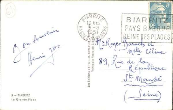 Biarritz Pyrenees Atlantiques Grande Plage – Bild 2