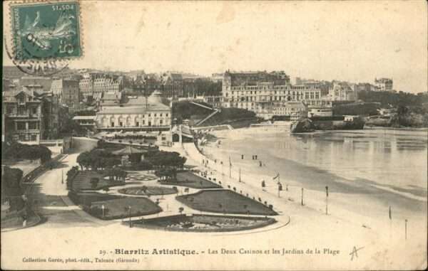 Biarritz Pyrenees Atlantiques Casinos Jardins de la Plage