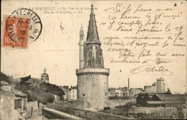 La Rochelle Charente-Maritime Tour de la Lanterne 4 Sergents