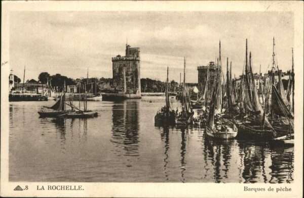 La Rochelle Charente-Maritime Barques de peche