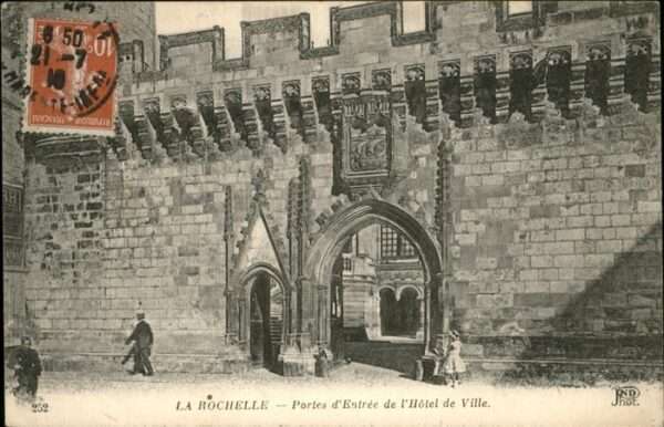 La Rochelle Charente-Maritime Entree Hotel de Ville