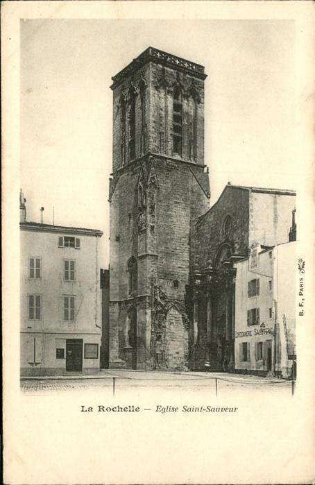 La Rochelle Charente-Maritime Eglise Saint-Sauveur
