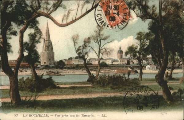 La Rochelle Charente-Maritime prise sous les Tamarins