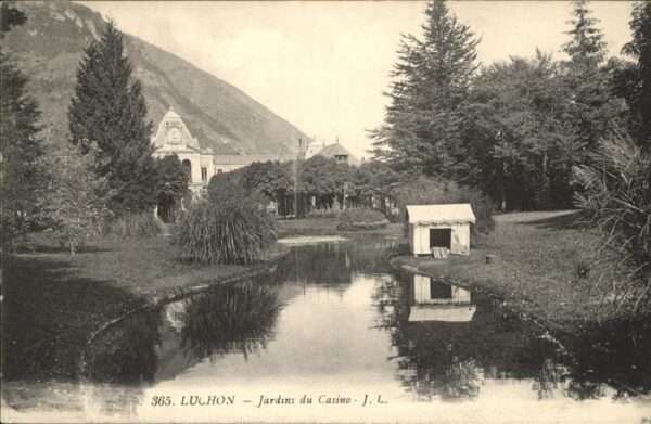 Luchon Haute-Garonne Jardins Casino