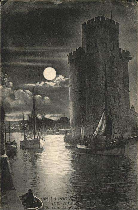La Rochelle Charente-Maritime Tour bei Nacht