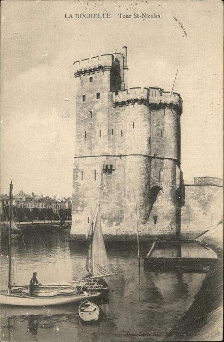 La Rochelle Charente-Maritime Tour St-Nicolas