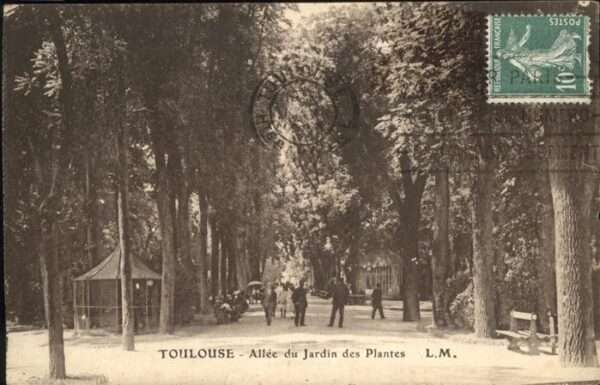 Toulouse Haute-Garonne Allee du Jardin des Plantes