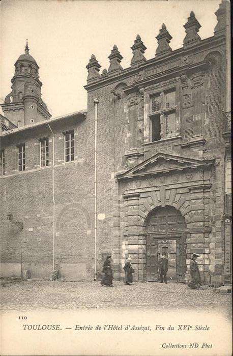 Toulouse Haute-Garonne Entree Hotel Assezat