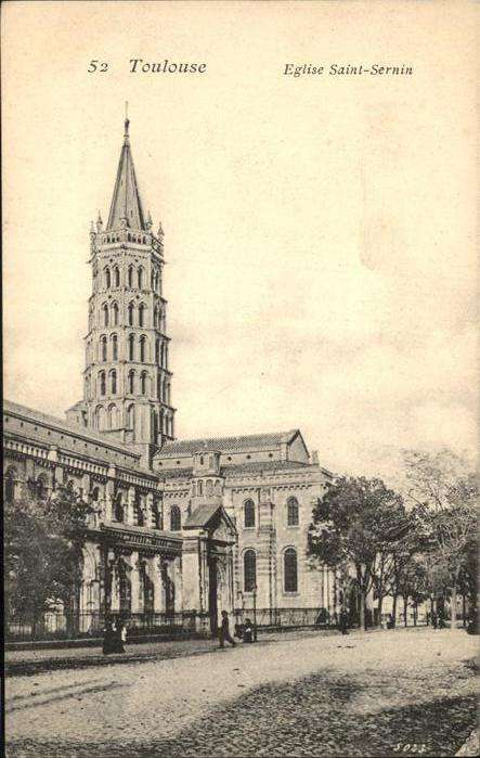 Toulouse Haute-Garonne Eglise saint-Sernin