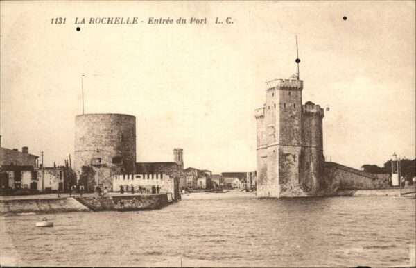 La Rochelle Charente-Maritime Entree du Port