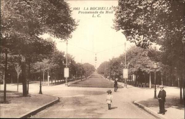La Rochelle Charente-Maritime Promenade du Mail